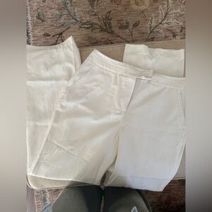 Larry Levine White Women's Pants